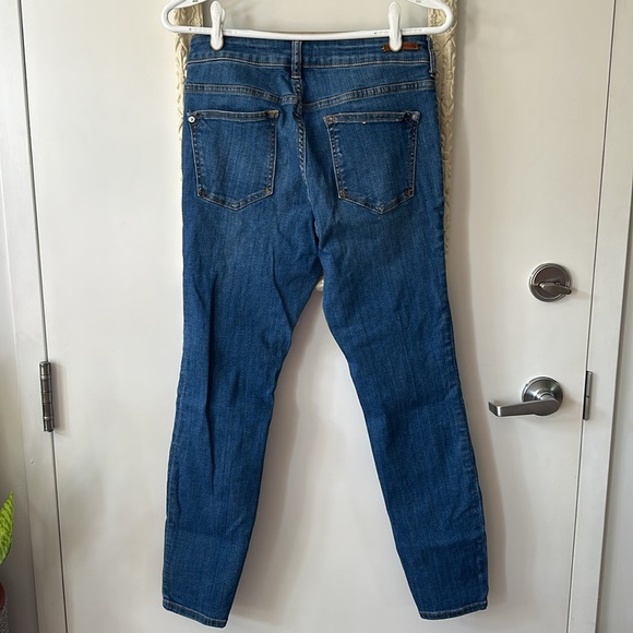 PILCRO AND THE LETTERPRESS | by Anthropologie Blue High Rise Denim Skinny Jeans - Picture 8 of 12